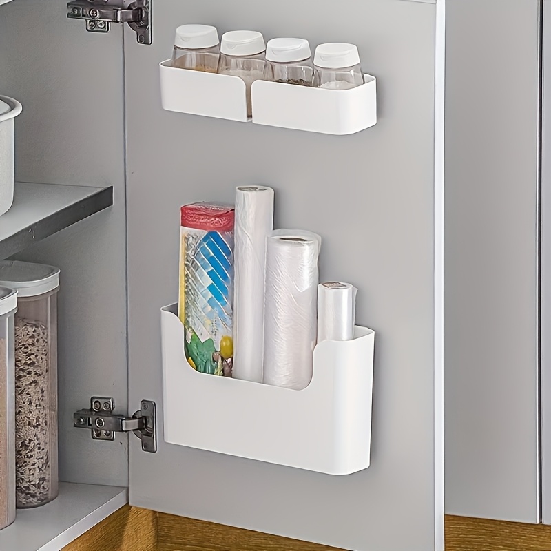 Home Essentials Bathroom Storage - ตะกร้าวางของอเนกประสงค์ 1 ชิ้น, ที่จัดระเบียบเครื่องสำอางและกล่องเก็บของสำหรับของใช้ในห้องน้ำ, ของจิปาถะ, เหมาะสำหรับใช้ในบ้าน