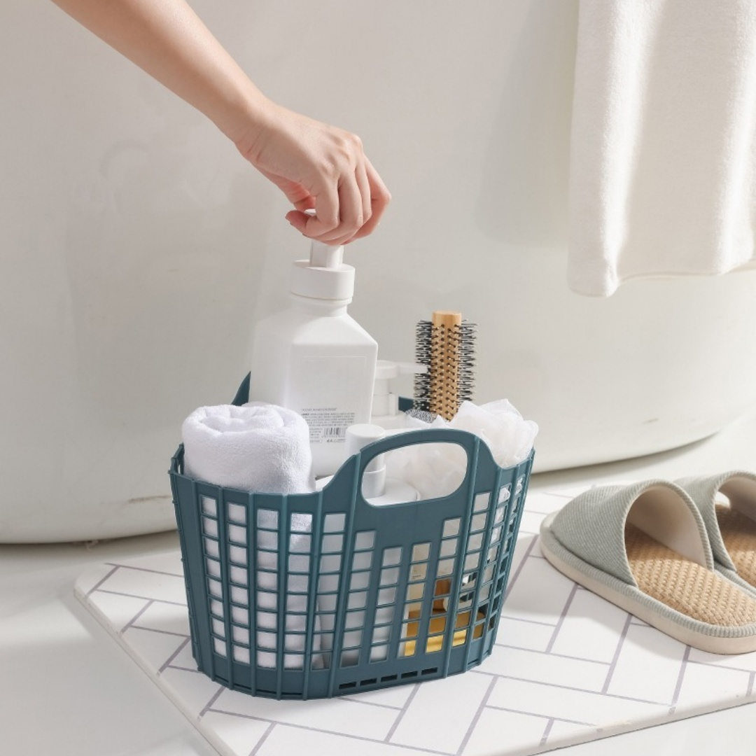 ตะกร้าซักผ้าแบบพับได้ทันสมัย ก - Home Essentials Bathroom Storage บทวิจารณ์และราคา