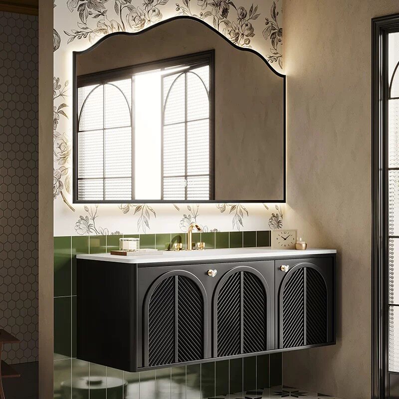 ตู้กระจกห้องน้ำกันน้ำดีไซน์ไม่ - Home Bathroom Vanity Combo บทวิจารณ์และราคา