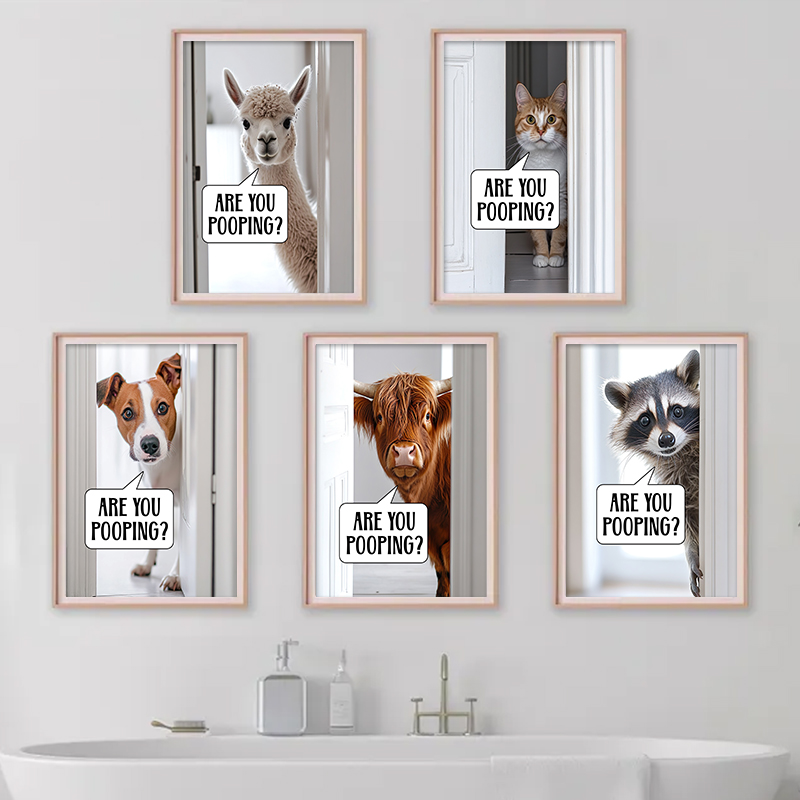 น่ารักค่าเฉลี่ย 'Are You Poopi - Home Bathroom Trends บทวิจารณ์และราคา