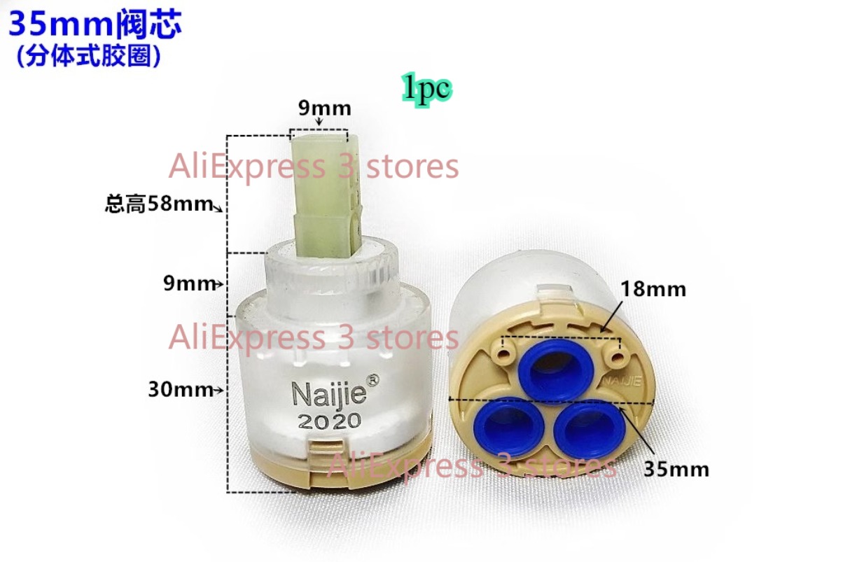 1pcs 28 มม./35 มม./40 มม.น้ําก - Basin Mixer Tap บทวิจารณ์และราคา