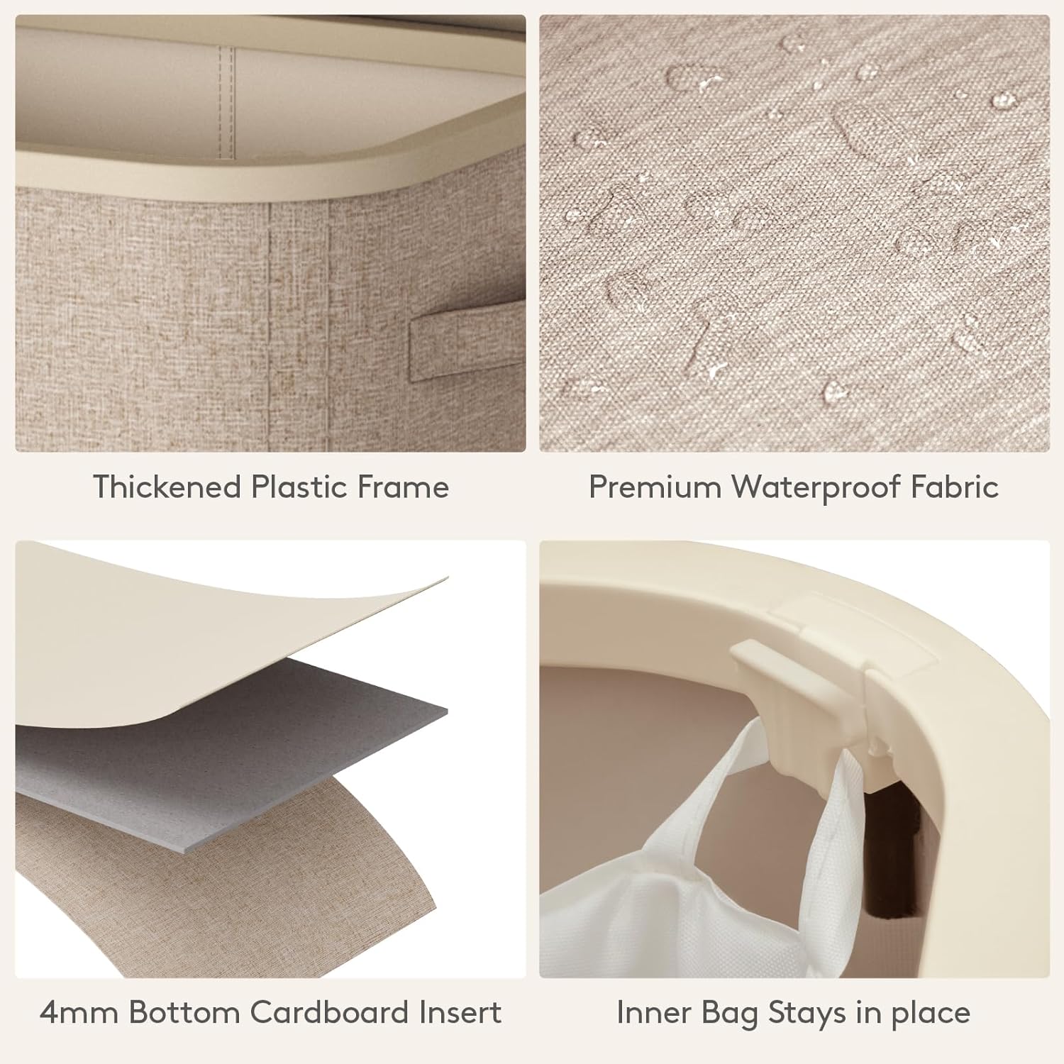 ตะกร้าผ้าพลาสติกขนาดใหญ่พิเศษ  - Home Essentials Bathroom Storage บทวิจารณ์และราคา