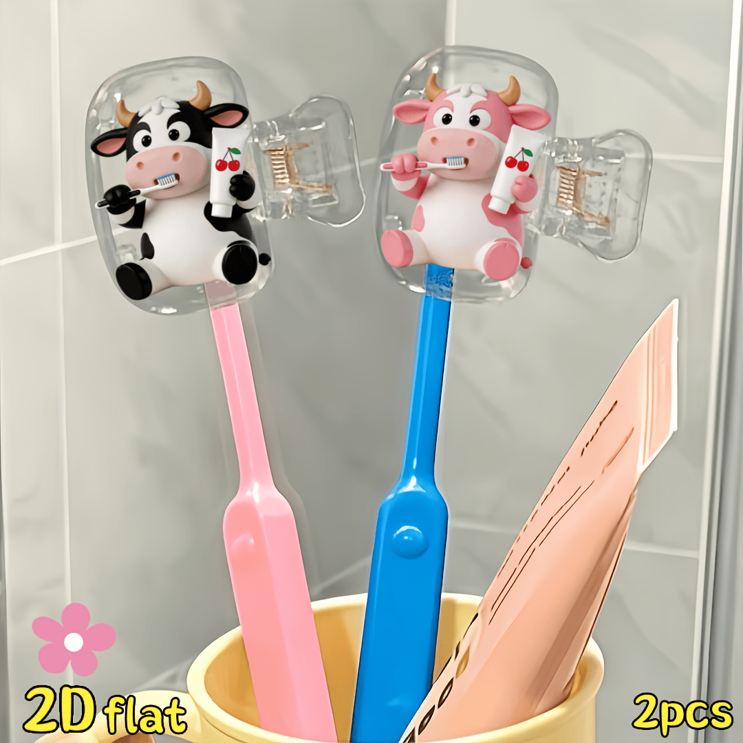 ที่ใส่แปรงสีฟันรูปวัว 2 ชิ้น ส - Home Essentials Bathroom Storage บทวิจารณ์และราคา