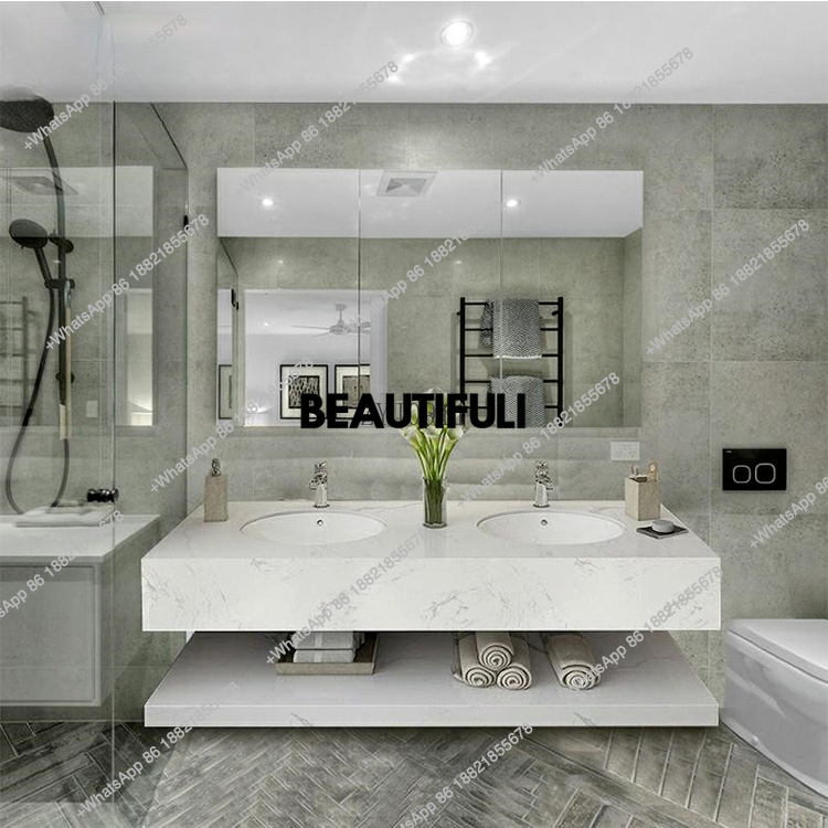 ตู้ห้องน้ำสำเร็จรูปแบบครบชุดสำ - Home Bathroom Vanity Combo บทวิจารณ์และราคา