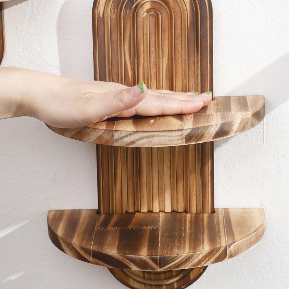 ชั้นวางของแขวนผนังลายโบฮีเมียน - Home Bathroom Organizer บทวิจารณ์และราคา