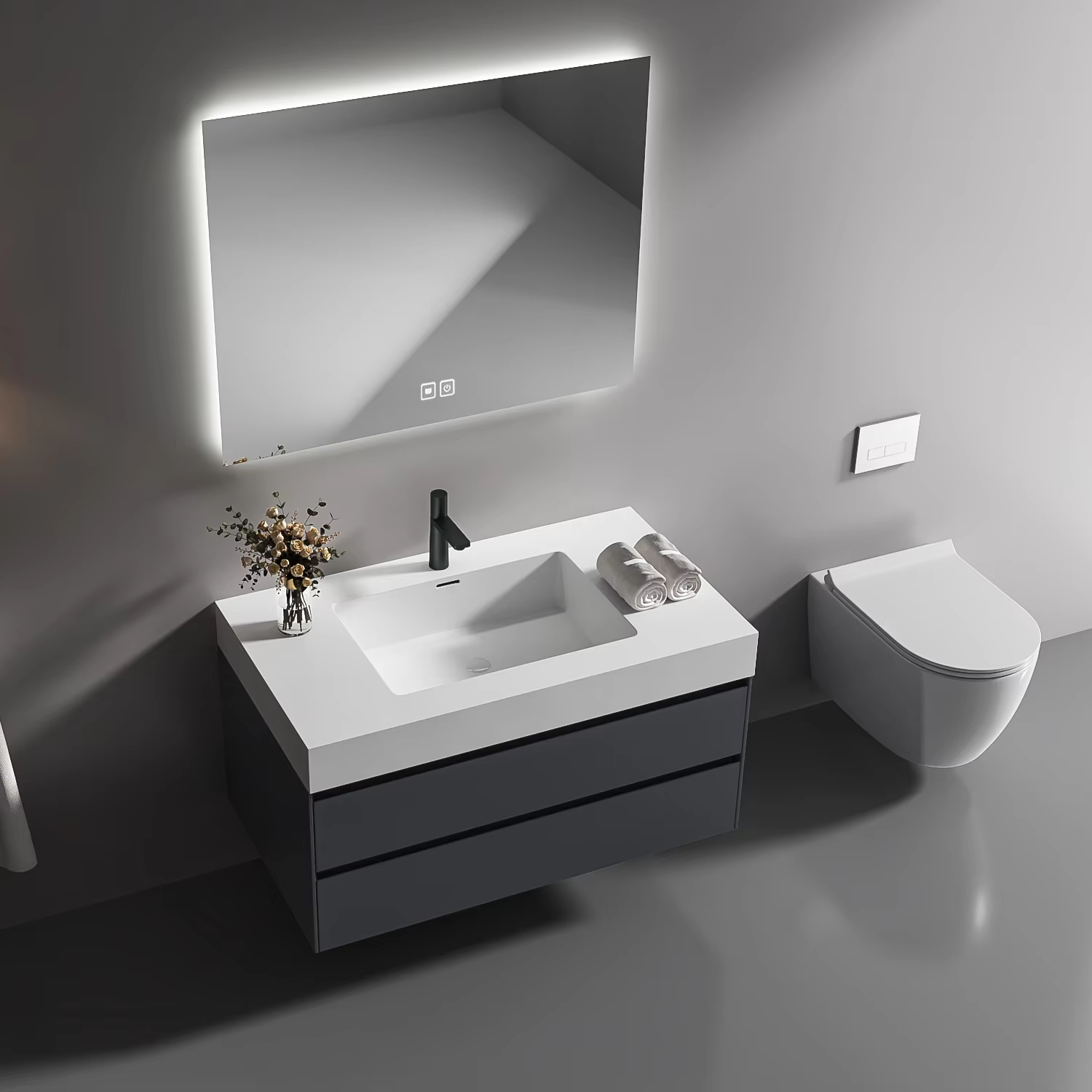 ตู้ห้องน้ำติดผนังสุดหรูทันสมัย - Home Bathroom Trends บทวิจารณ์และราคา