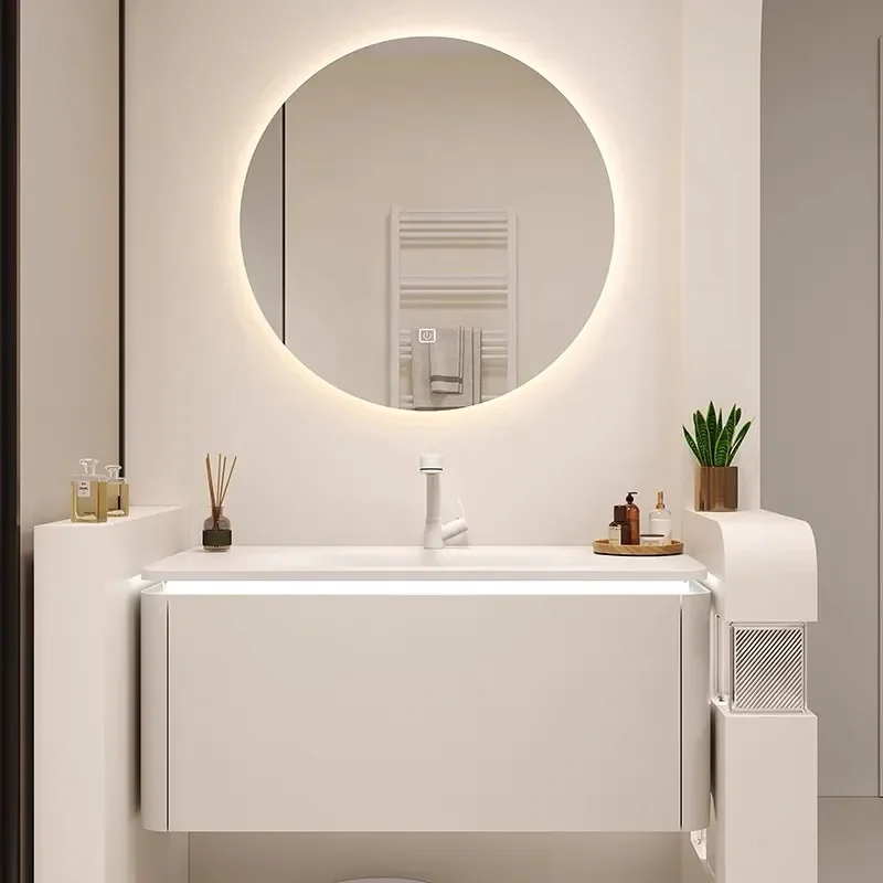 ตู้ห้องน้ำแบบแขวนผนังพร้อมอ่าง - Home Bathroom Vanity Combo บทวิจารณ์และราคา
