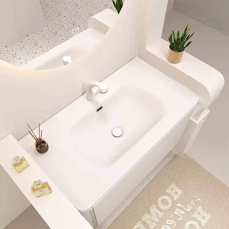 ตู้ห้องน้ำแบบแขวนผนังพร้อมอ่าง - Home Bathroom Vanity Combo บทวิจารณ์และราคา