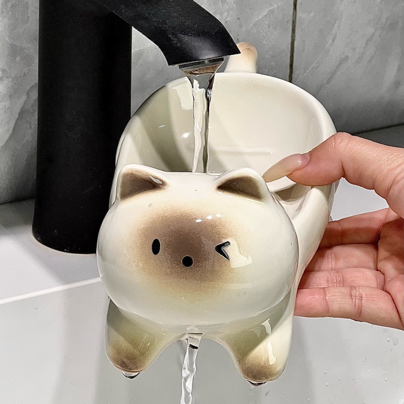 กล่องสบู่เซรามิกระดับไฮเอนด์รุ - Home Essentials Bathroom Storage บทวิจารณ์และราคา