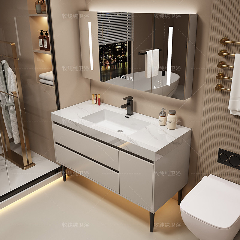 ตู้เก็บของเหนือกระจกห้องน้ำ ตู - Home Bathroom Vanity Combo บทวิจารณ์และราคา